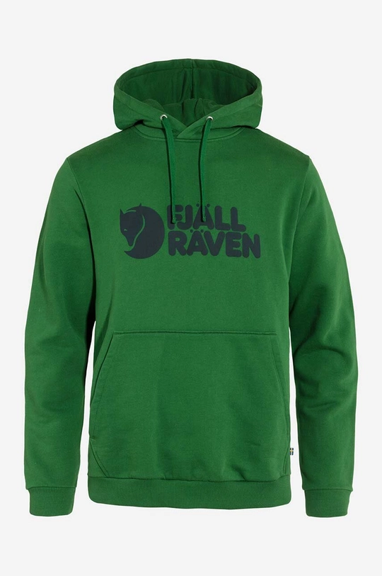 Fjallraven felpa in cotone Logo Hoodie