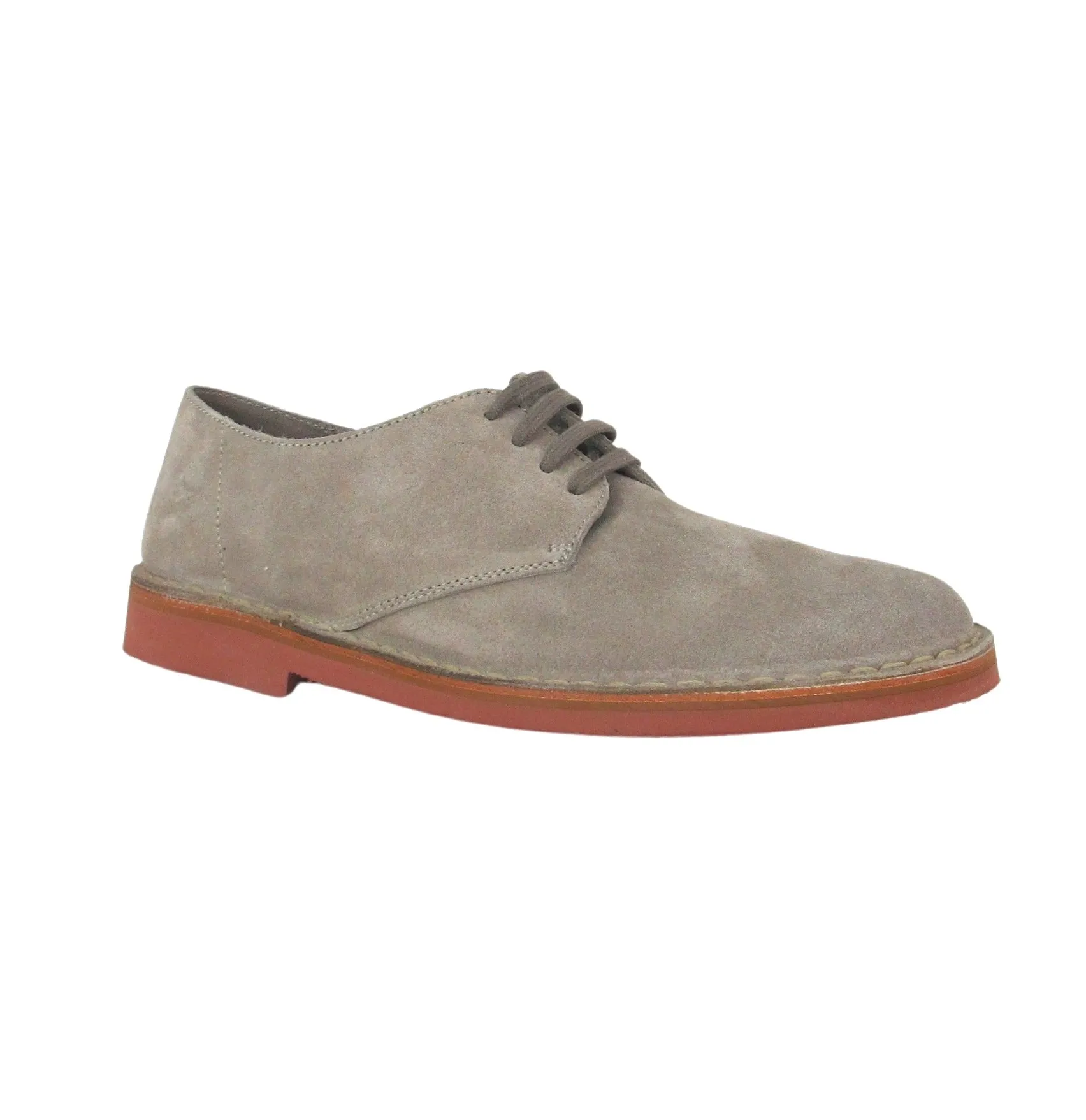 FRAU scarpe uomo derby stringata camoscio 25H1 109 CASTORO EVA BEIGE estate 2023