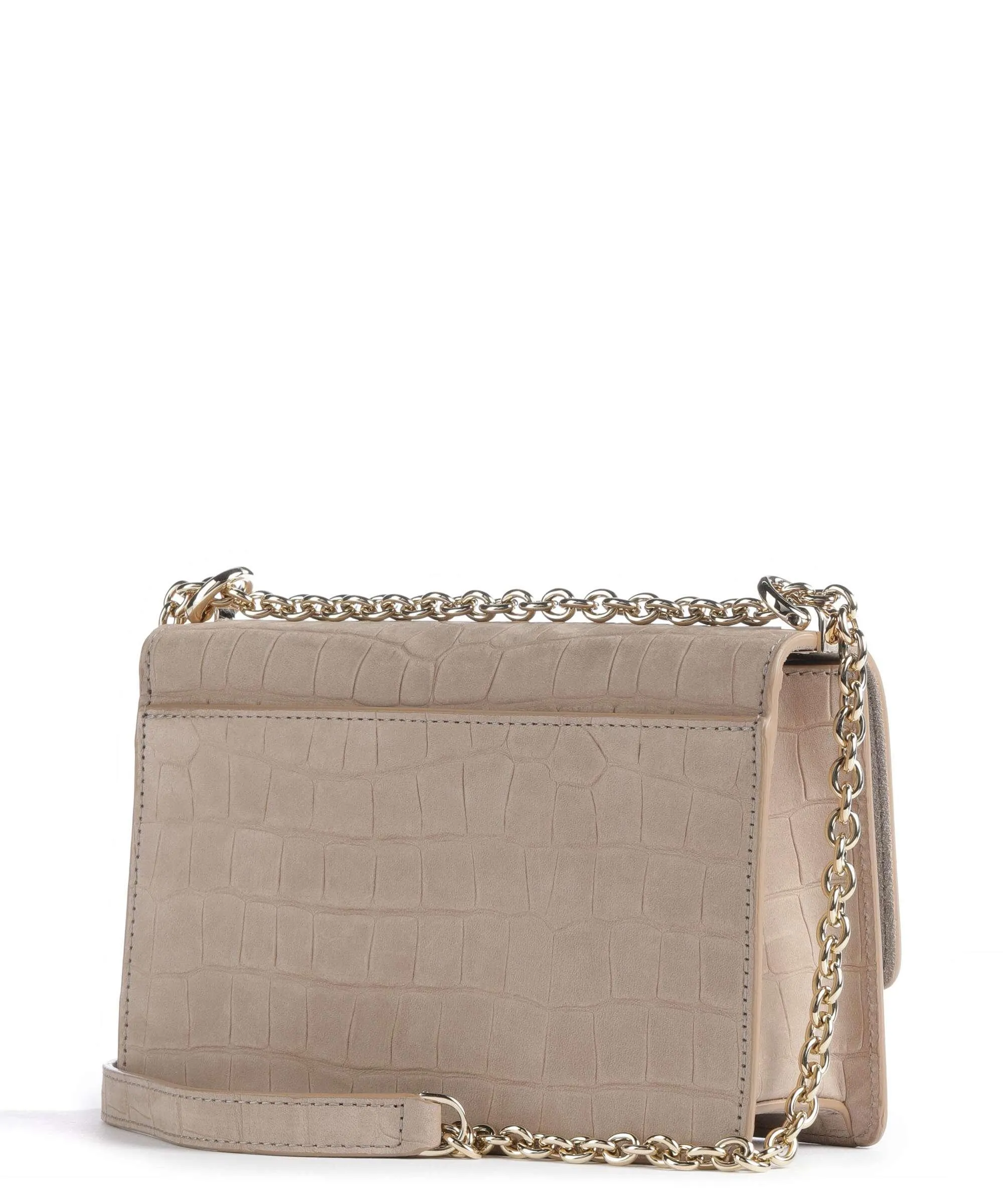  Furla 1927 Mini Borsa a spalla pelle granulata beige  