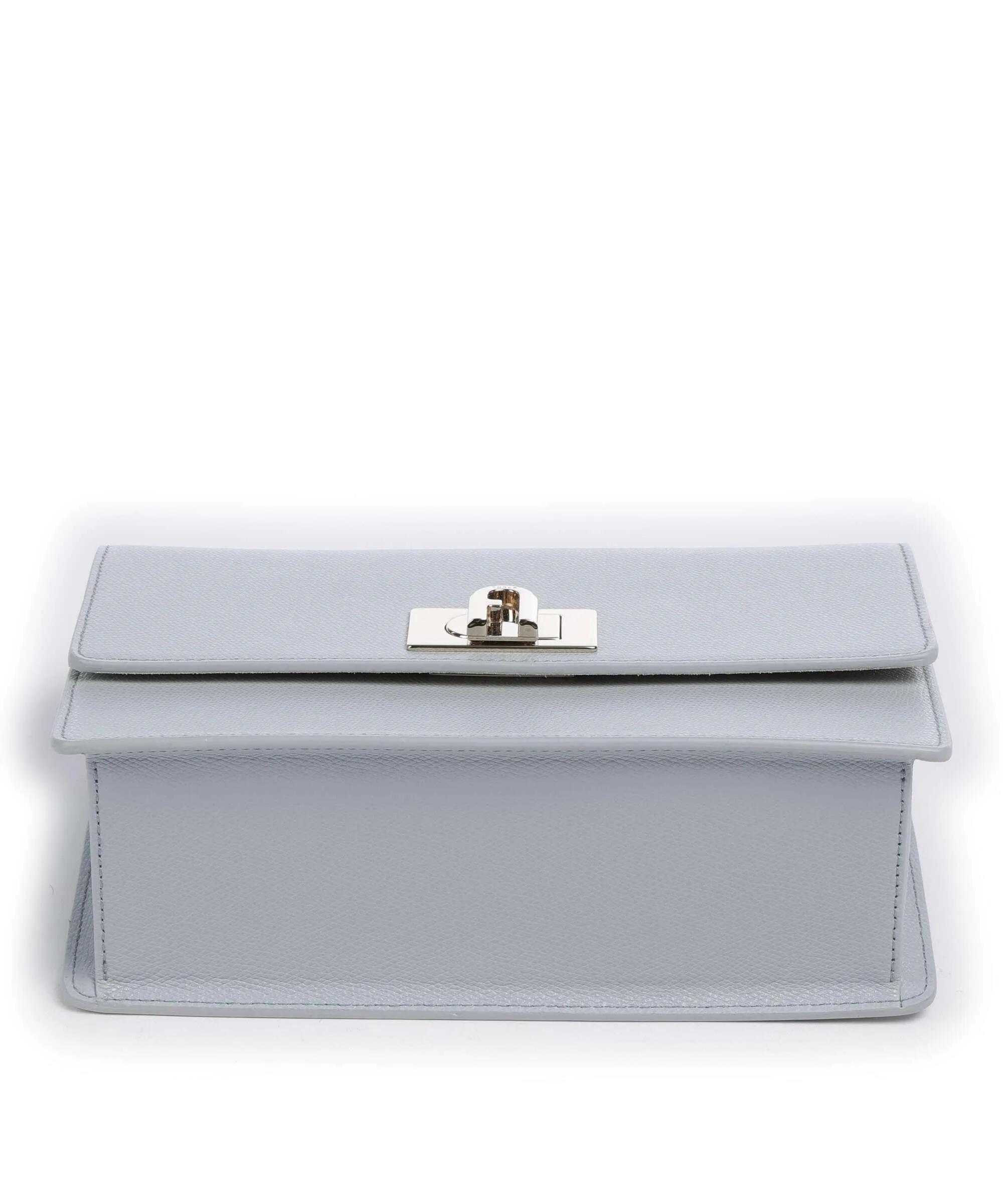  Furla 1927 S Borsa a spalla pelle granulata blu chiaro  