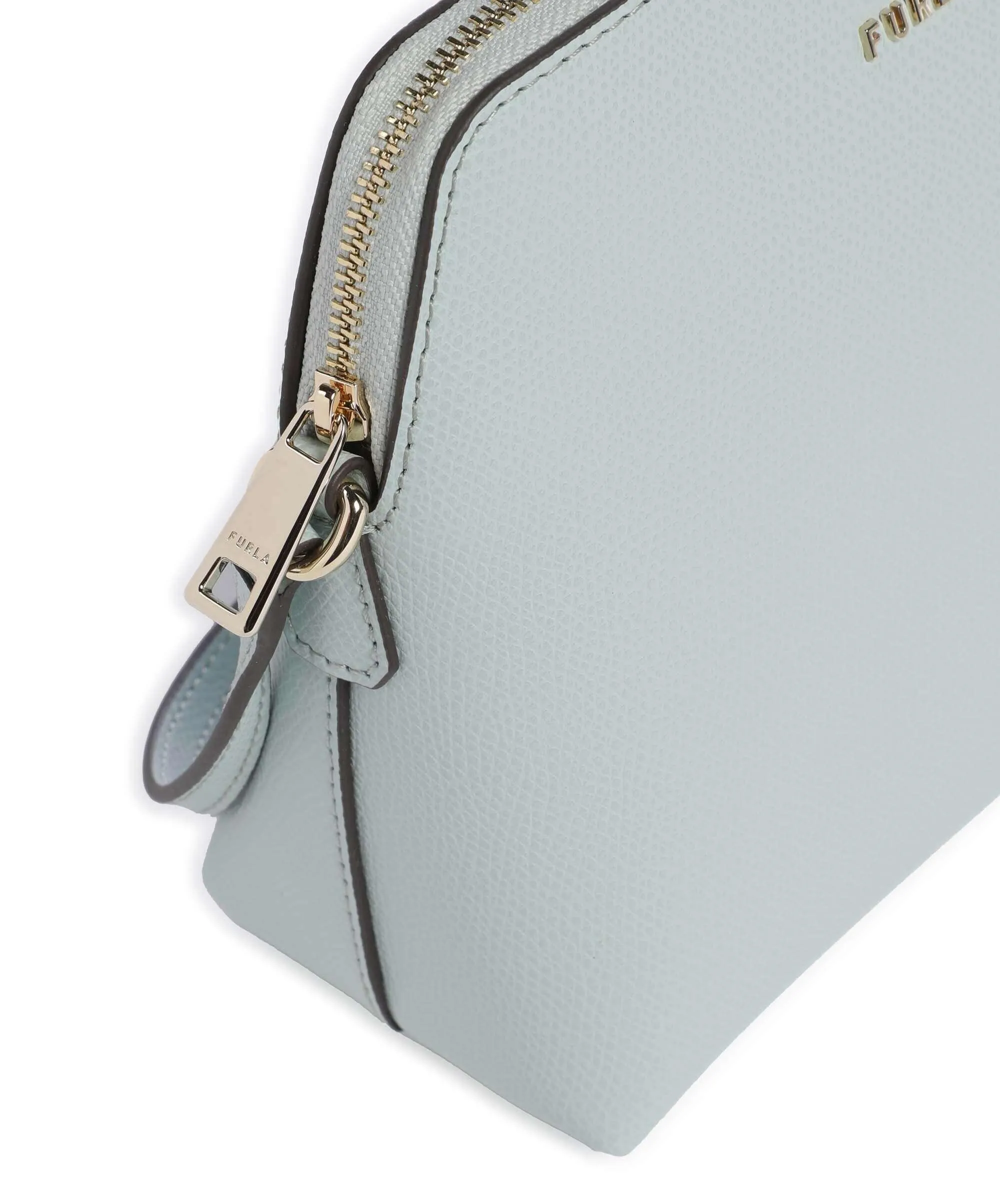  Furla Camelia Set Borsa a tracolla pelle granulata blu chiaro  