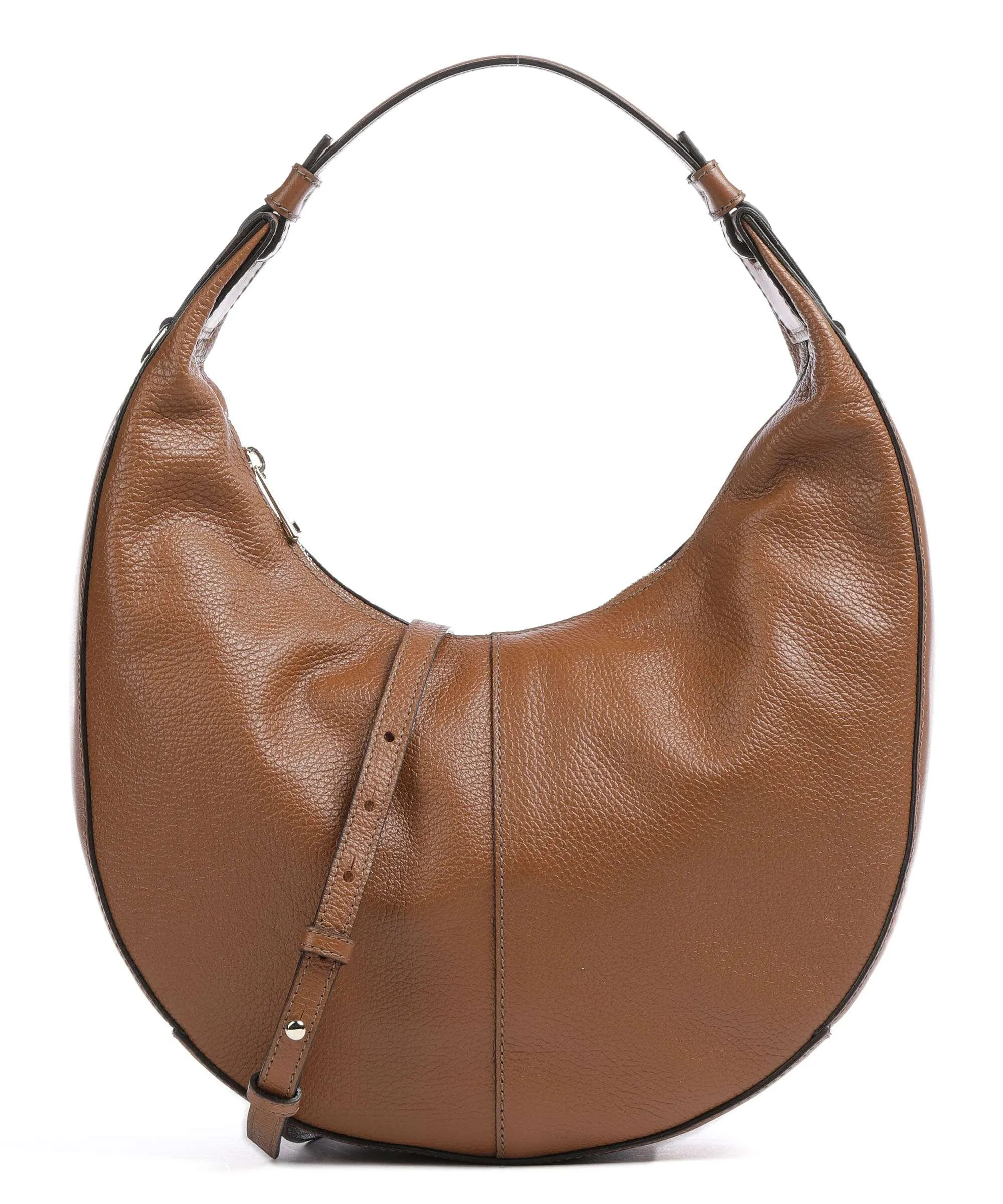  Furla Miastella S Borsa hobo pelle di vitello grana cognac  