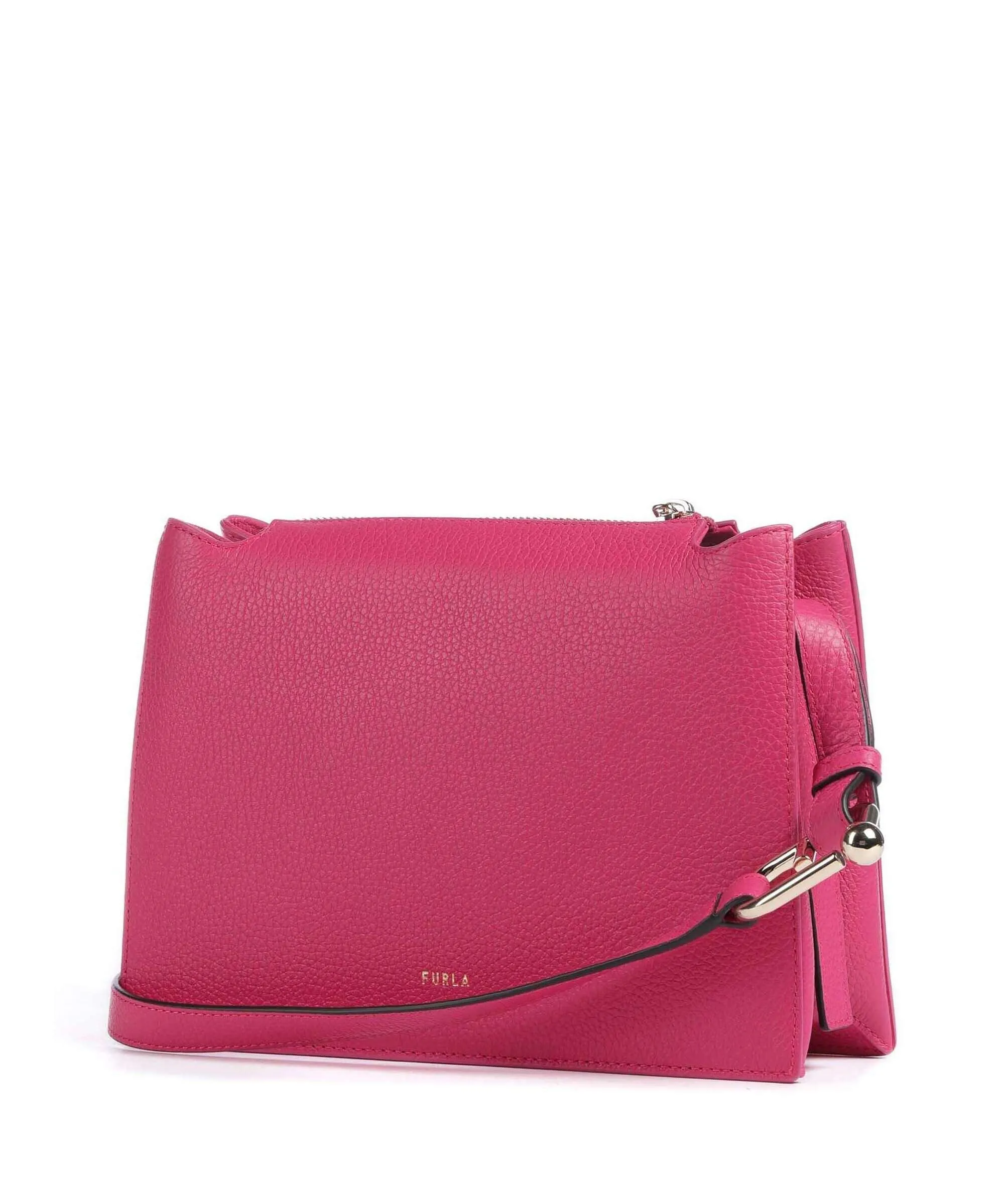  Furla Nuvola S Borsa a tracolla pelle granulata pink  