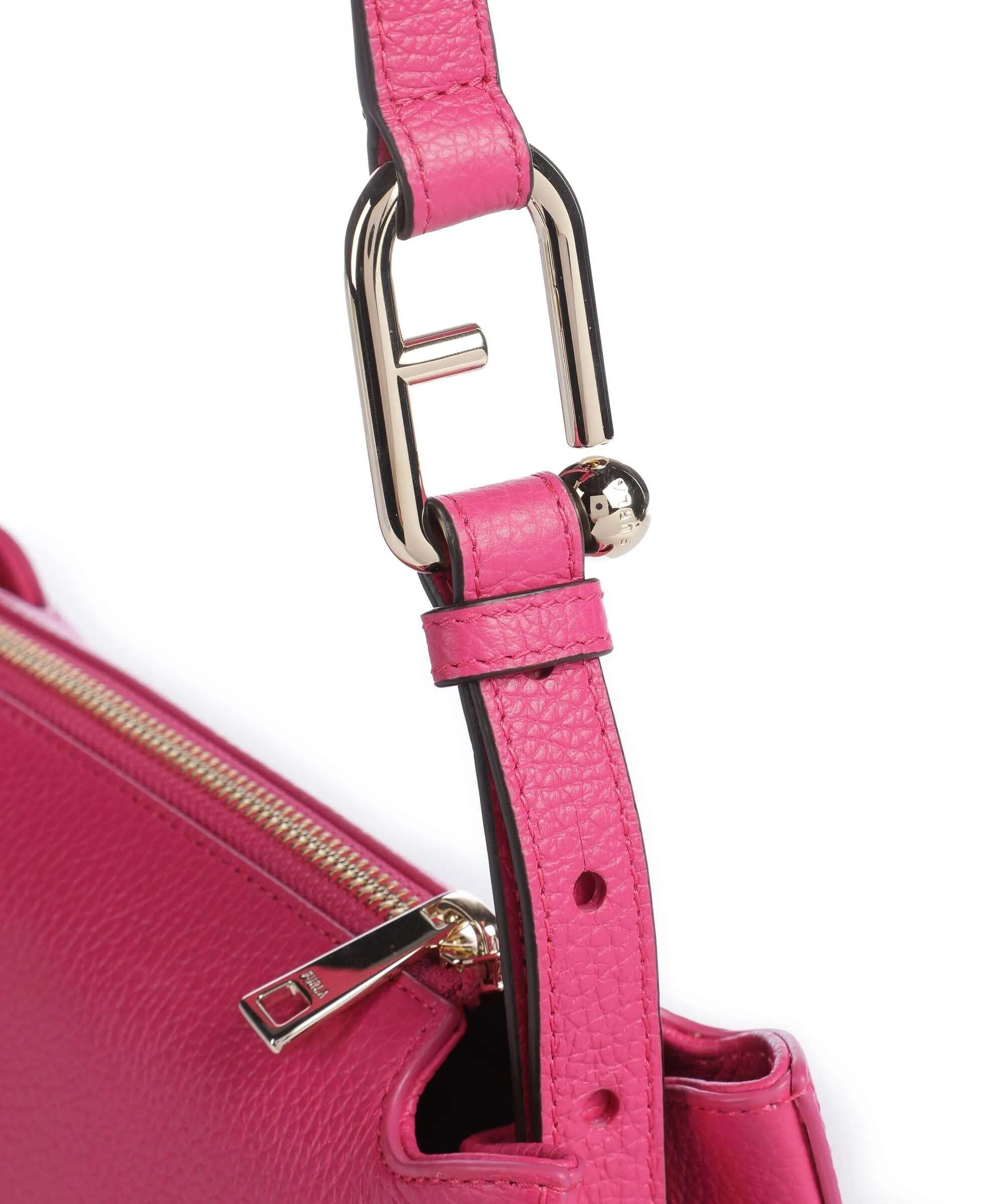  Furla Nuvola S Borsa a tracolla pelle granulata pink  