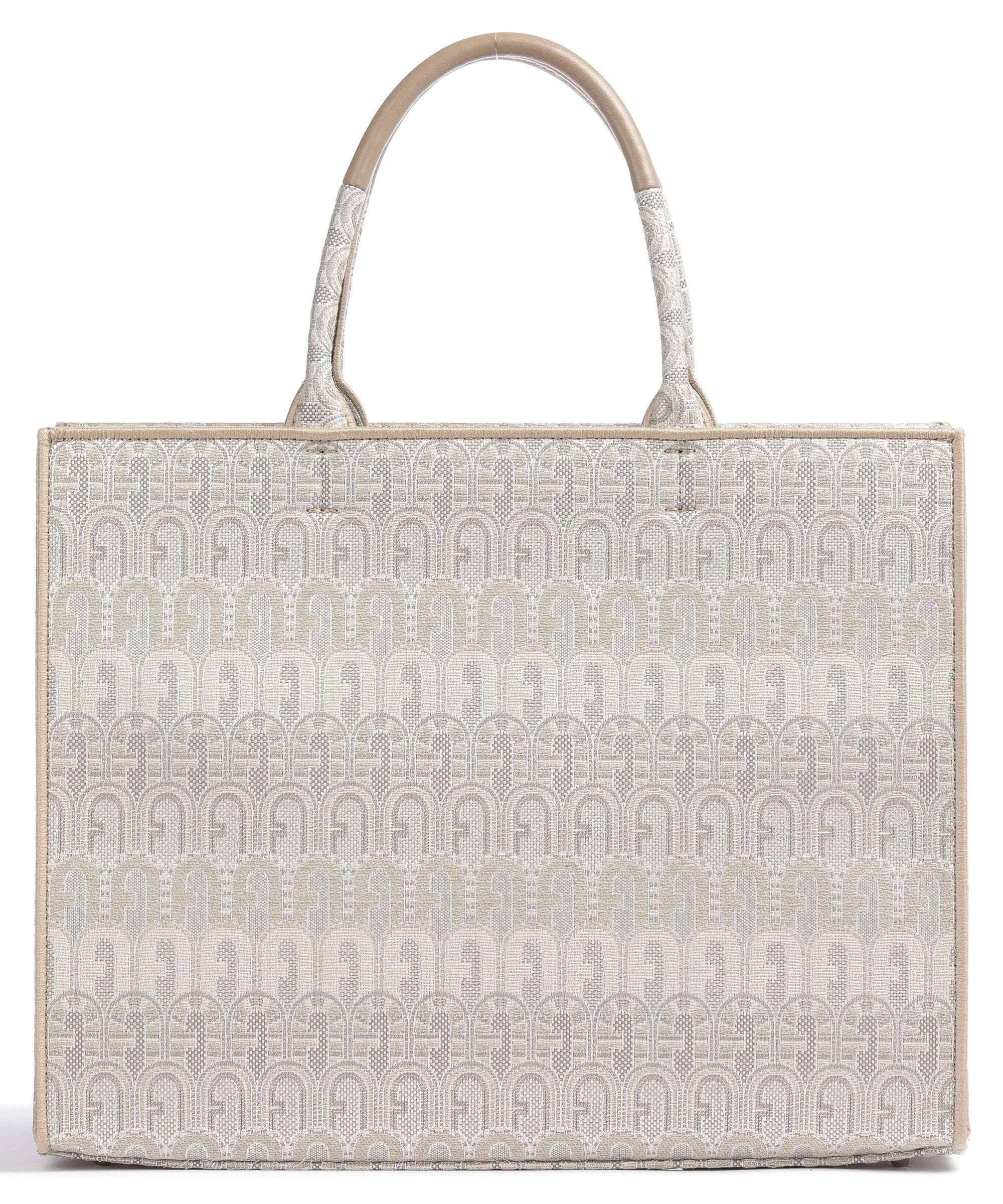  Furla Opportunity L Borsa a mano cotone, poliestere natura  