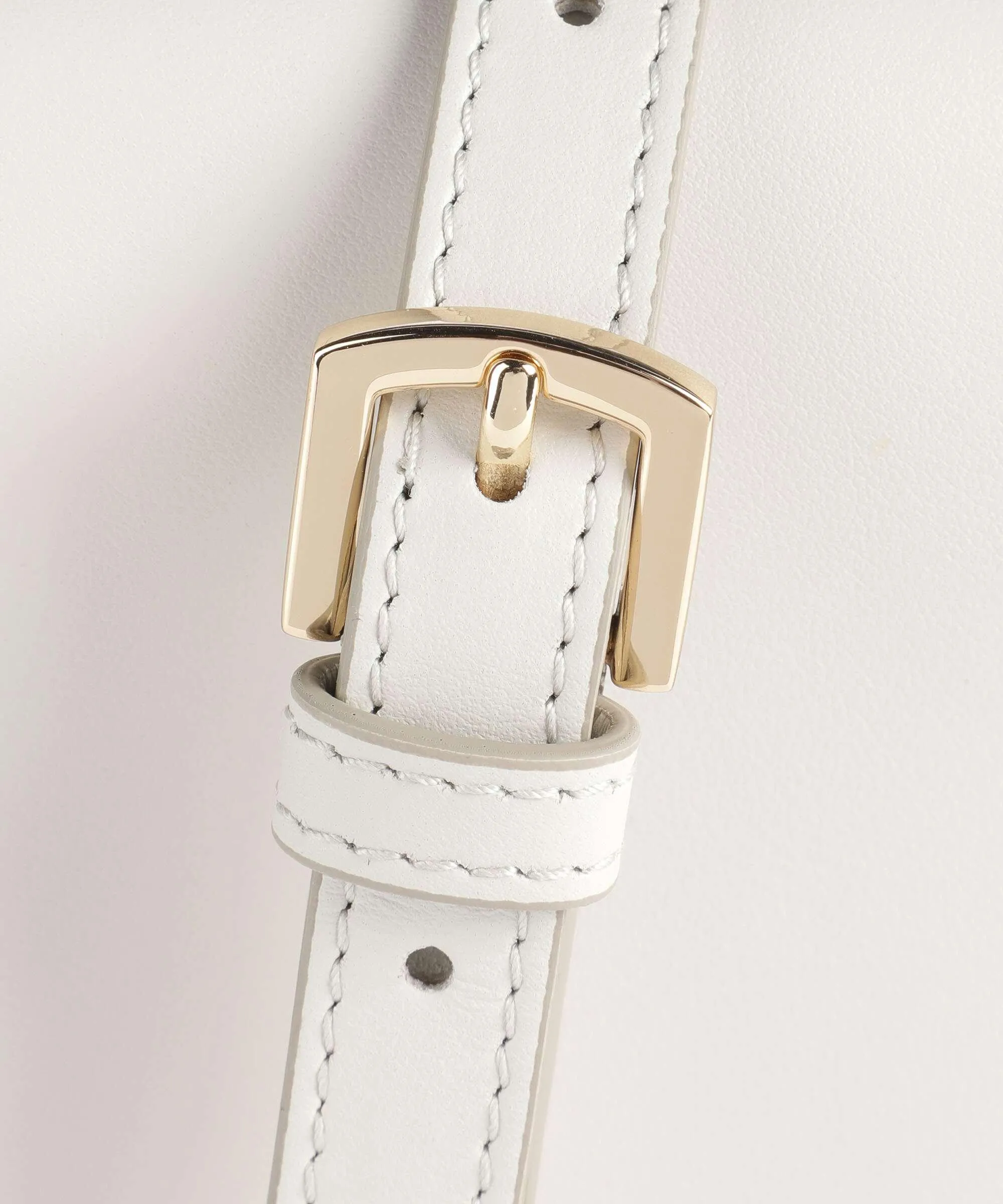  Furla Zoe S Borsa a spalla pelle bianco  