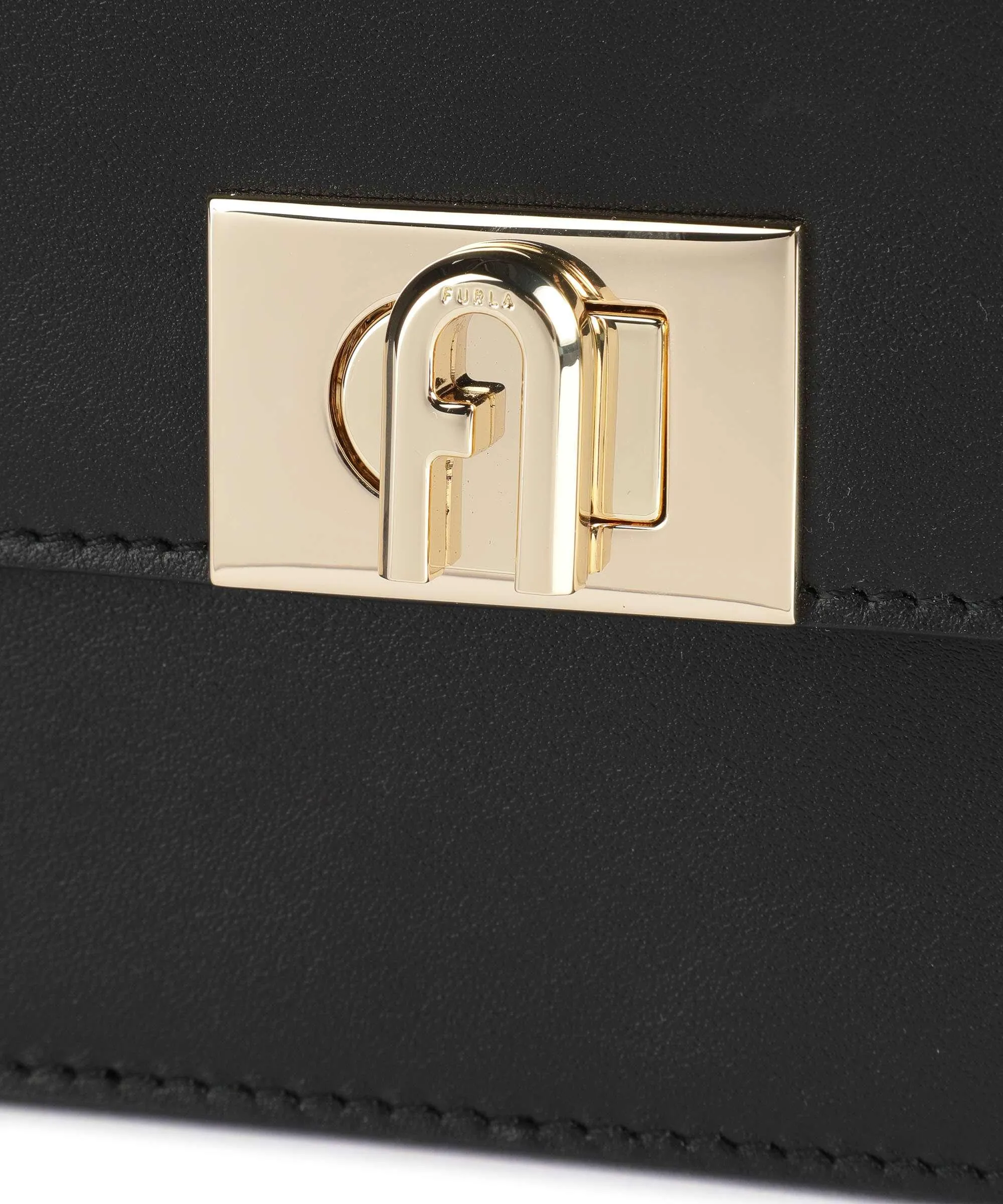  Furla Zoe S Borsa a spalla pelle nero  