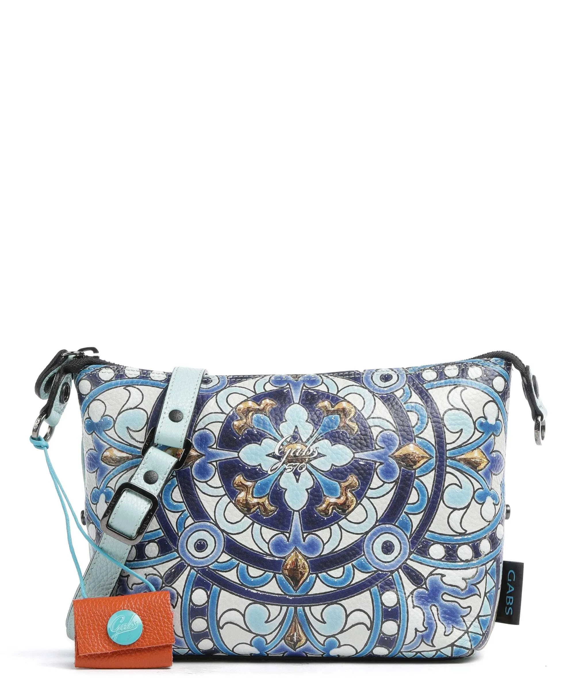  Gabs Funny M Borsa a tracolla pelle di vitello grana multicolore  