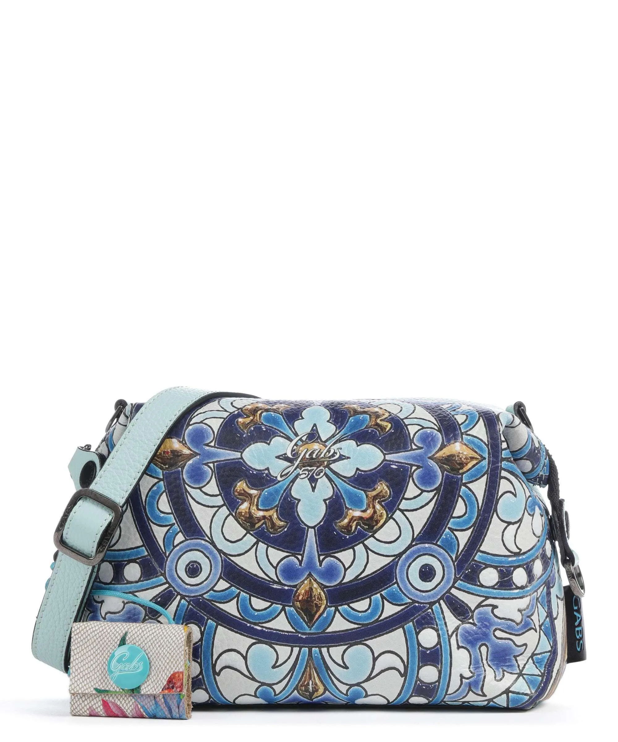  Gabs Funny M Borsa a tracolla pelle di vitello grana multicolore  