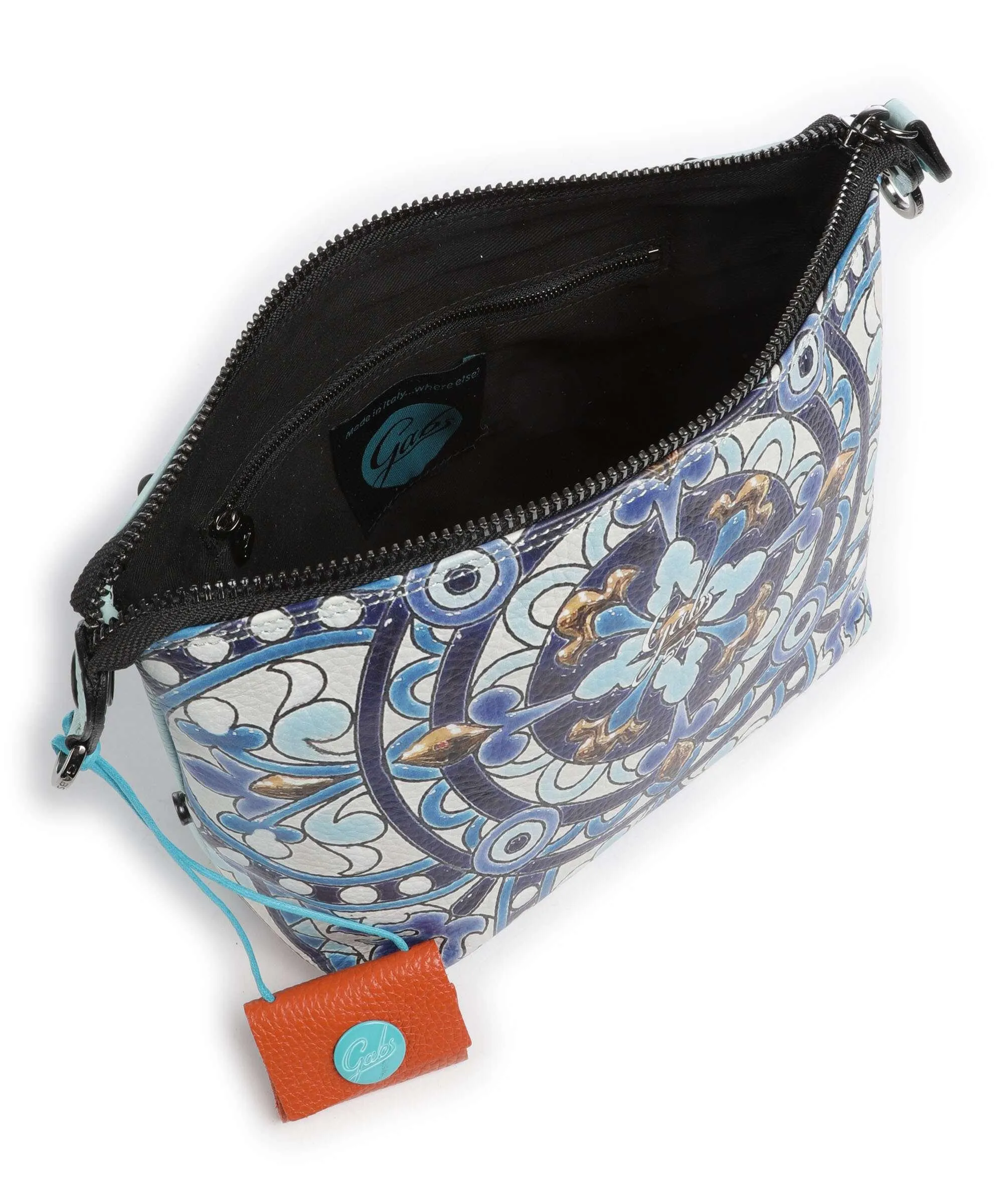  Gabs Funny M Borsa a tracolla pelle di vitello grana multicolore  