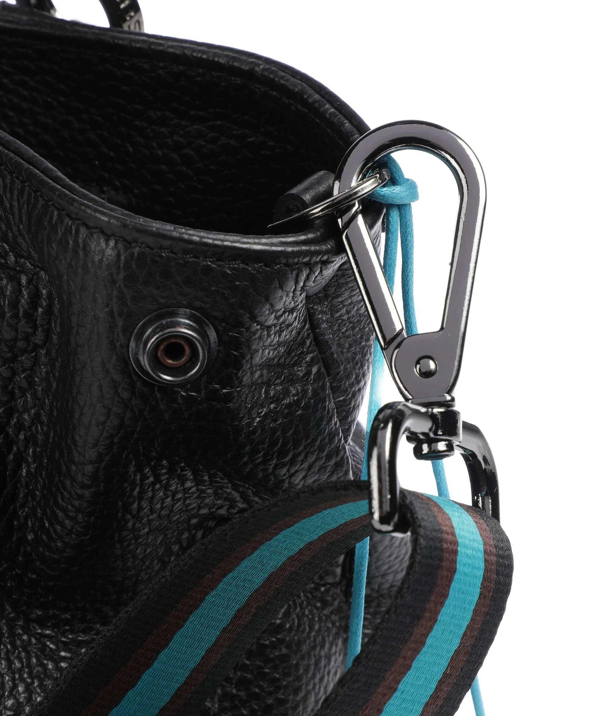  Gabs Marisa L Borsa shopper pelle di vitello grana nero  
