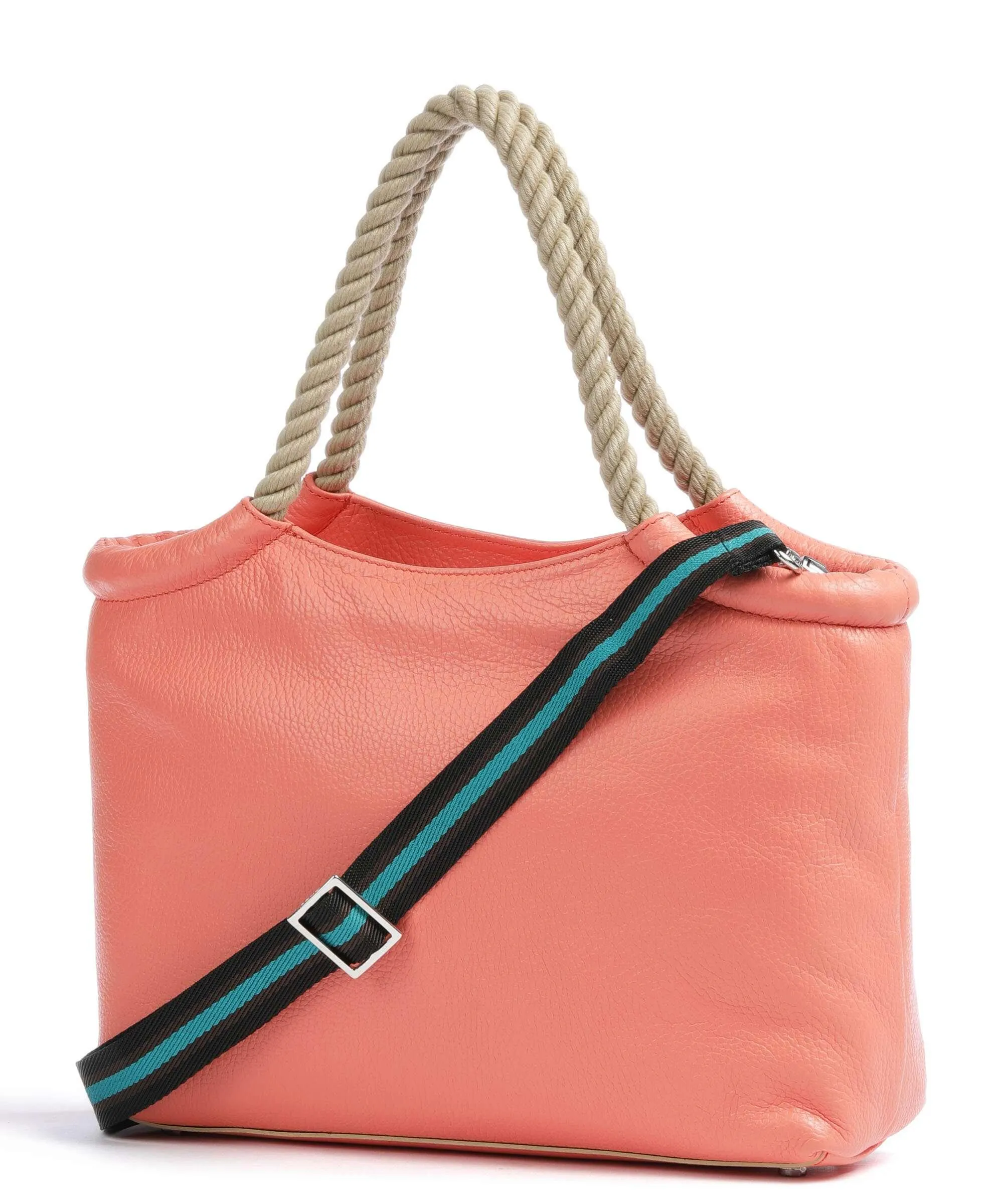  Gabs Raffaella M Borsa shopper pelle di vitello grana arancio  