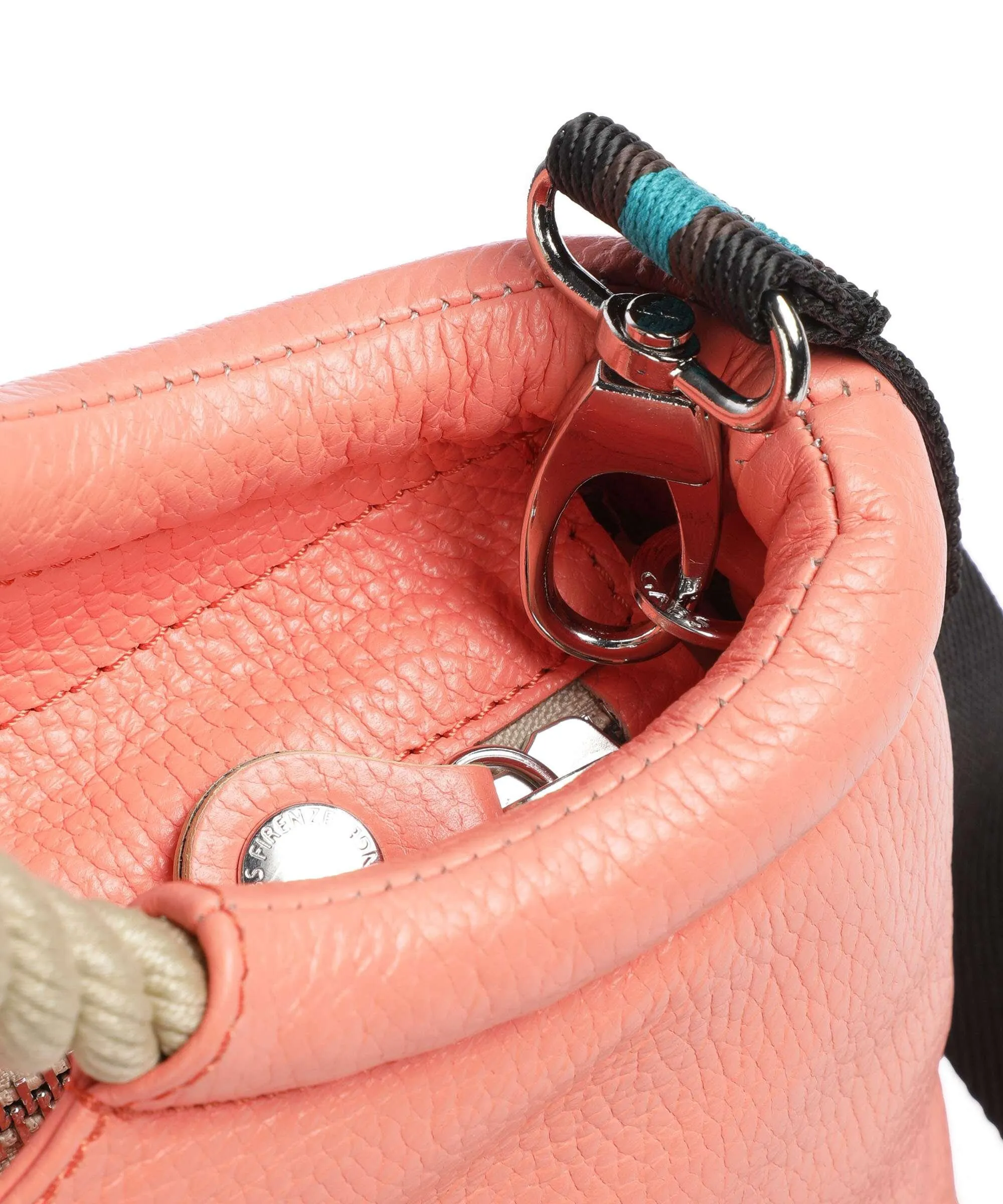  Gabs Raffaella M Borsa shopper pelle di vitello grana arancio  