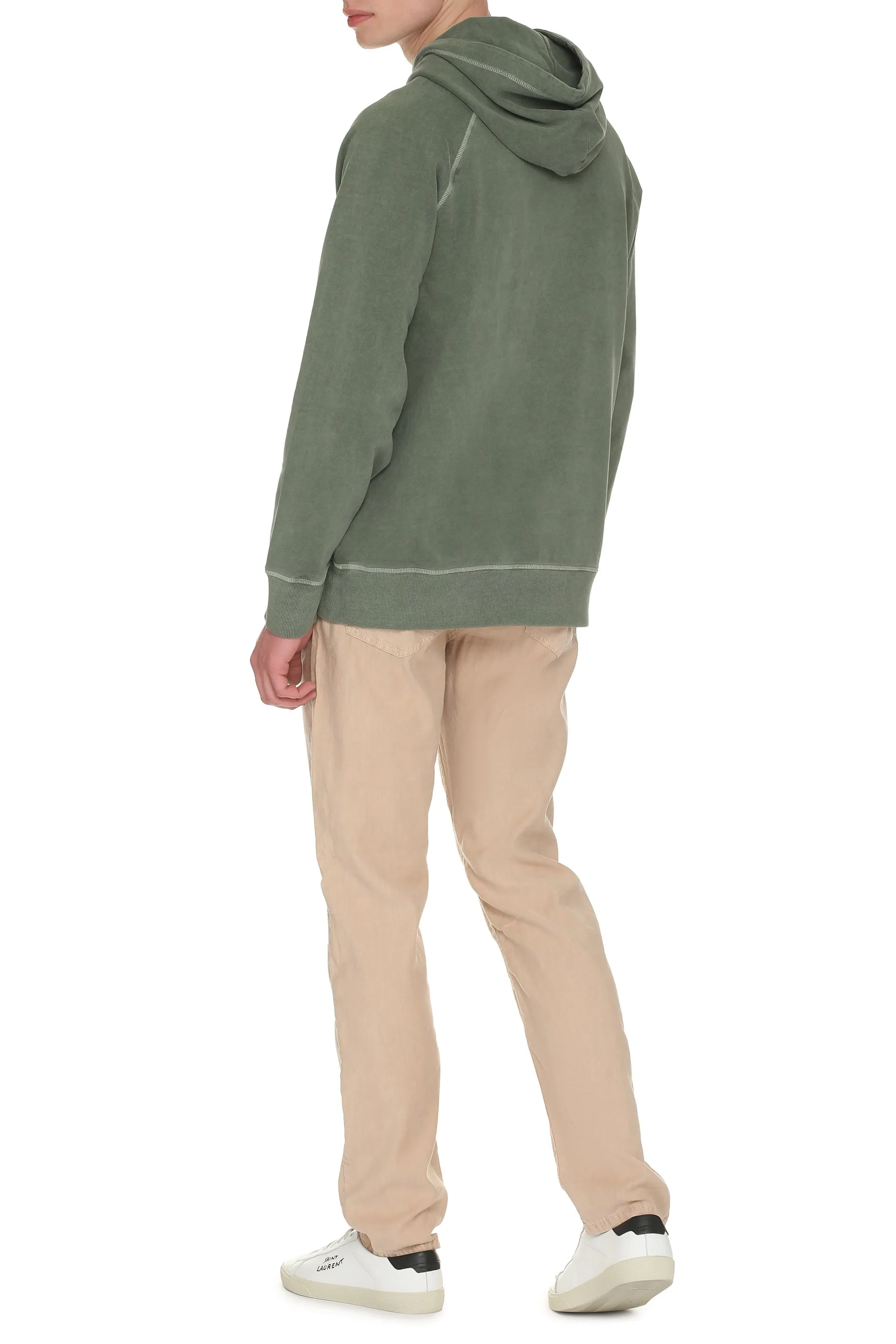 GANT Felpa in cotone con cappuccio