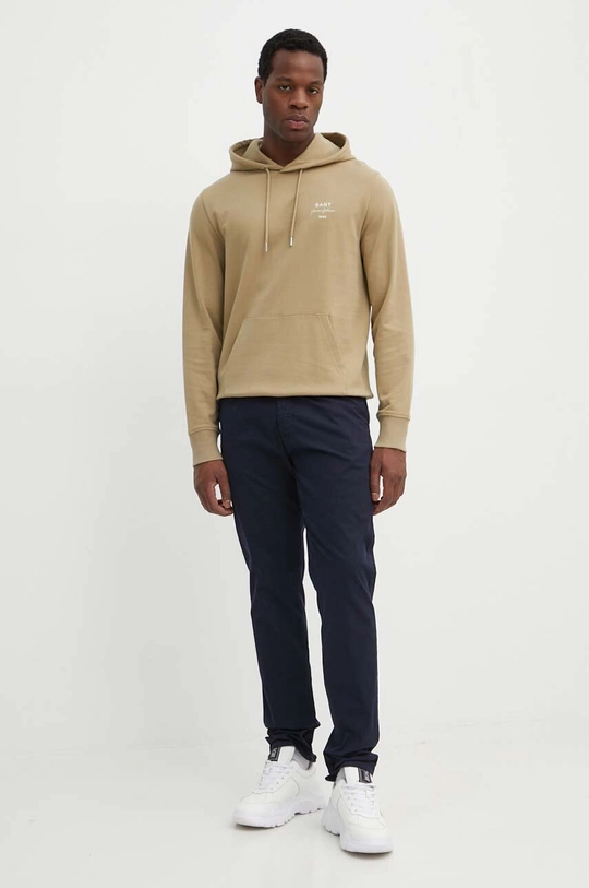 Gant felpa in cotone