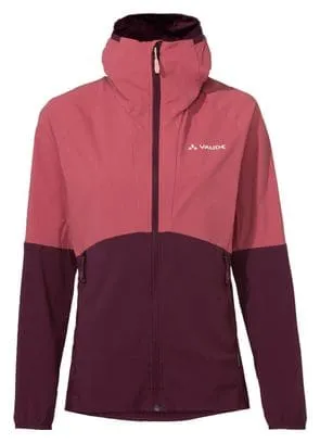 Giacca antivento Vaude Tekoa da donna, rosso