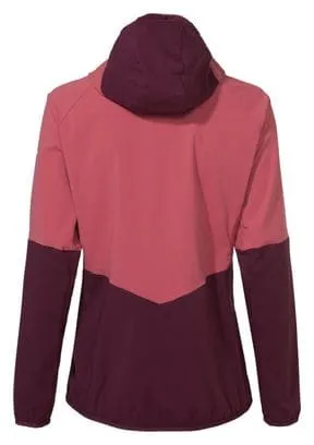 Giacca antivento Vaude Tekoa da donna, rosso