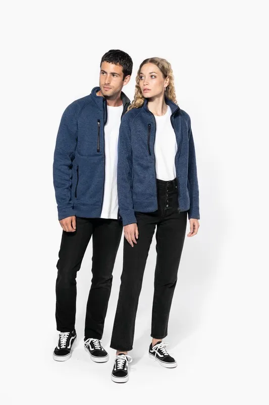 Giacca con zip Heather da uomo