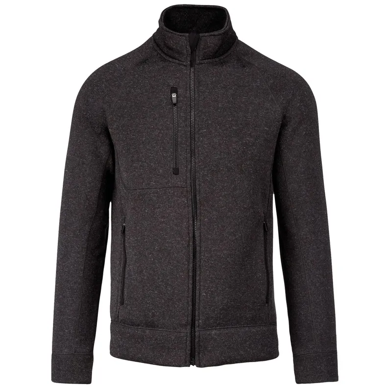 Giacca con zip Heather da uomo