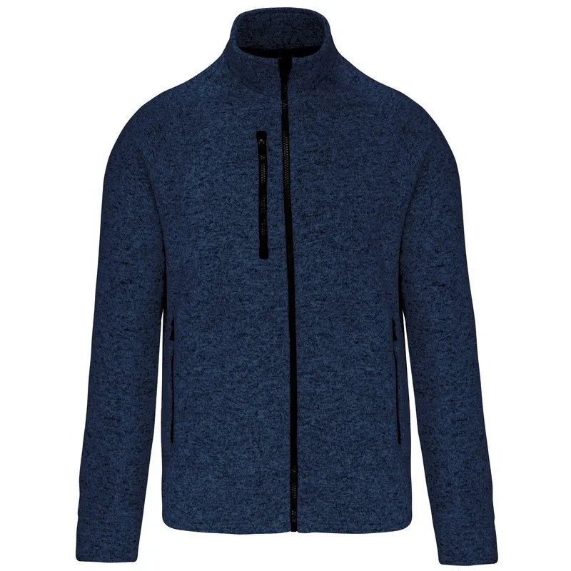 Giacca con zip Heather da uomo