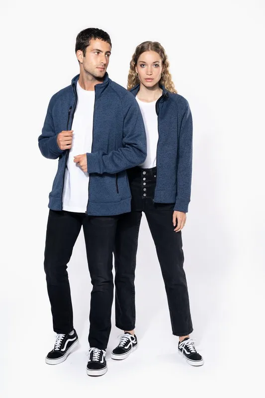 Giacca con zip Heather da uomo
