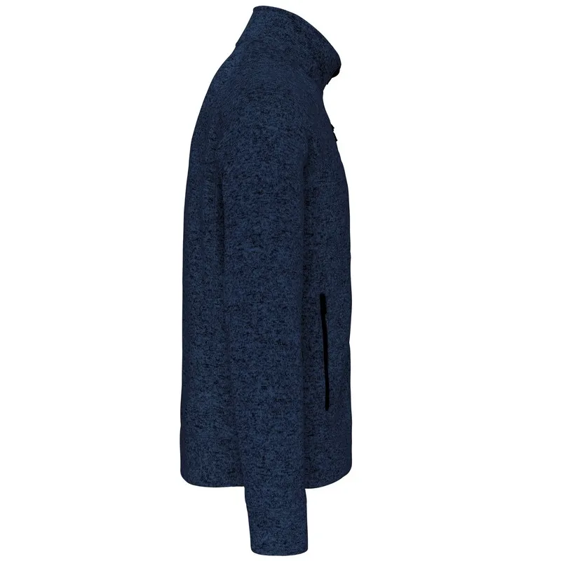 Giacca con zip Heather da uomo