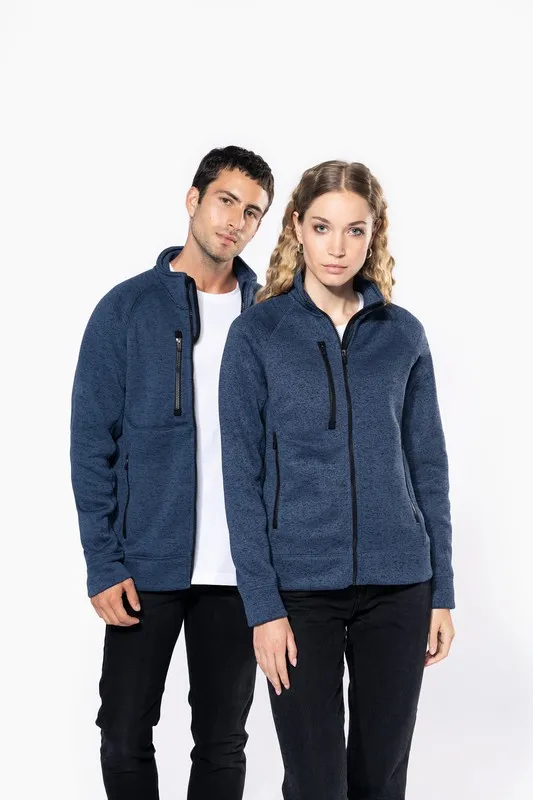 Giacca con zip Heather da uomo