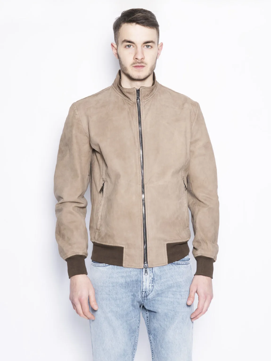 Giacca in renna Beige / Marrone