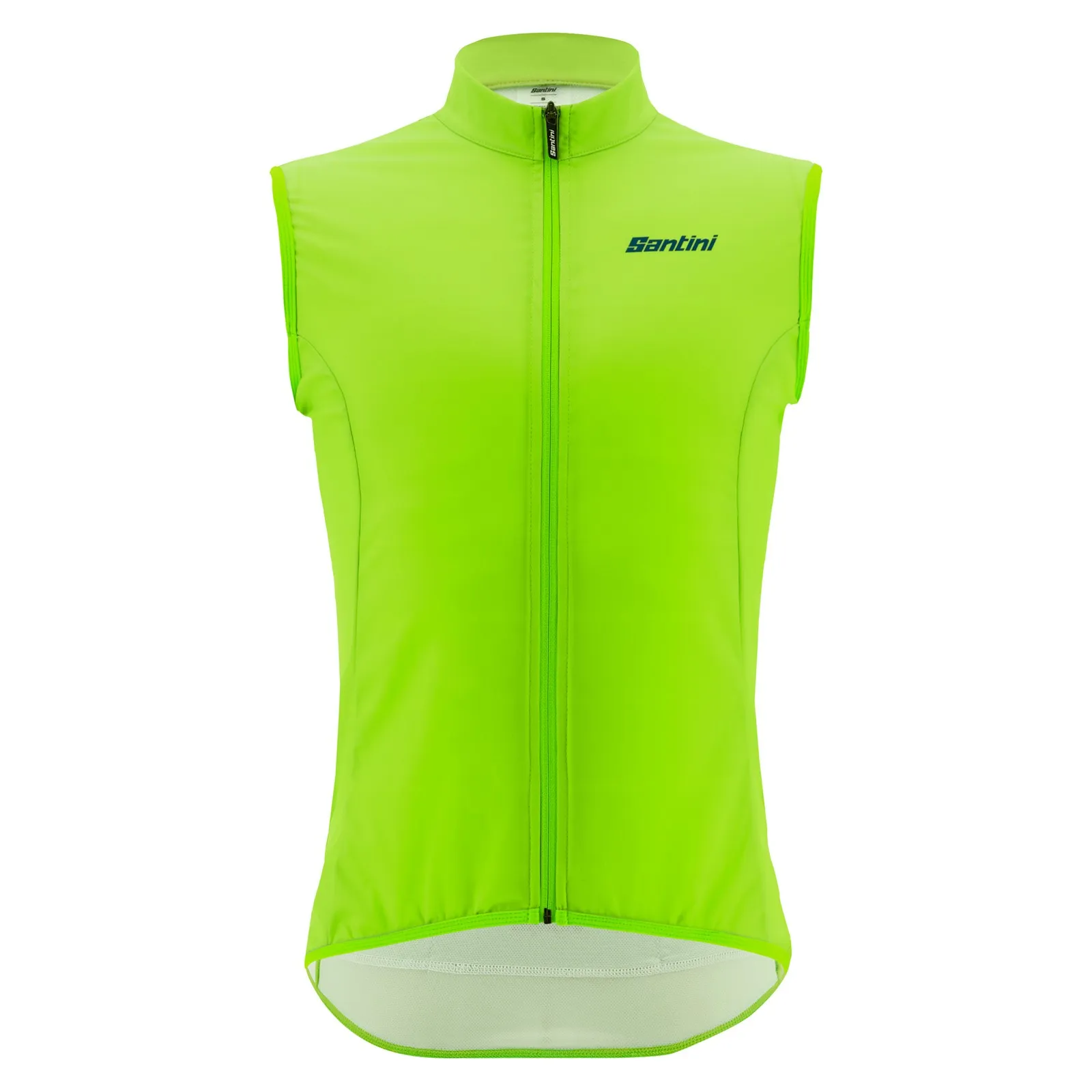 GILET ANTIVENTO SANTINI NEBULA VERDE FLUO
