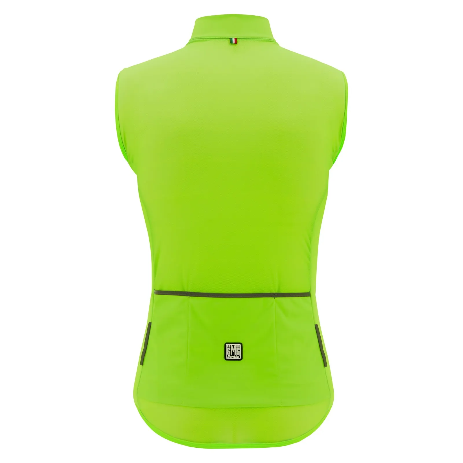 GILET ANTIVENTO SANTINI NEBULA VERDE FLUO