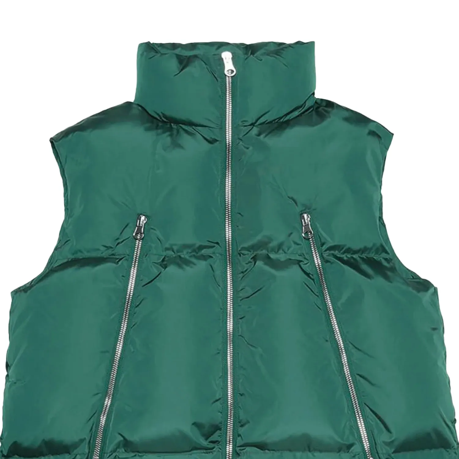 Gilet Trapuntato Verde Smeraldo Unisex