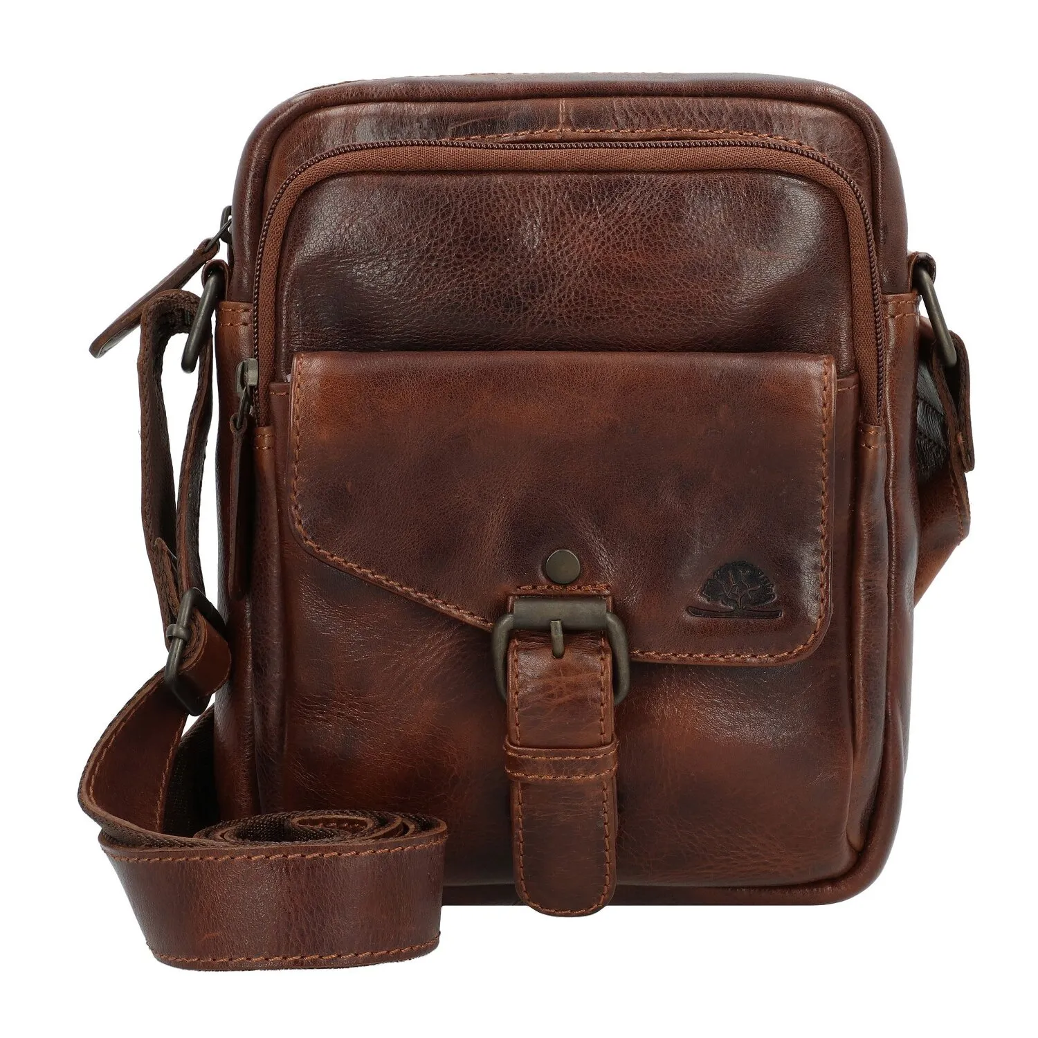 Greenburry Rugged Borsa a tracolla Pelle 21 cm
