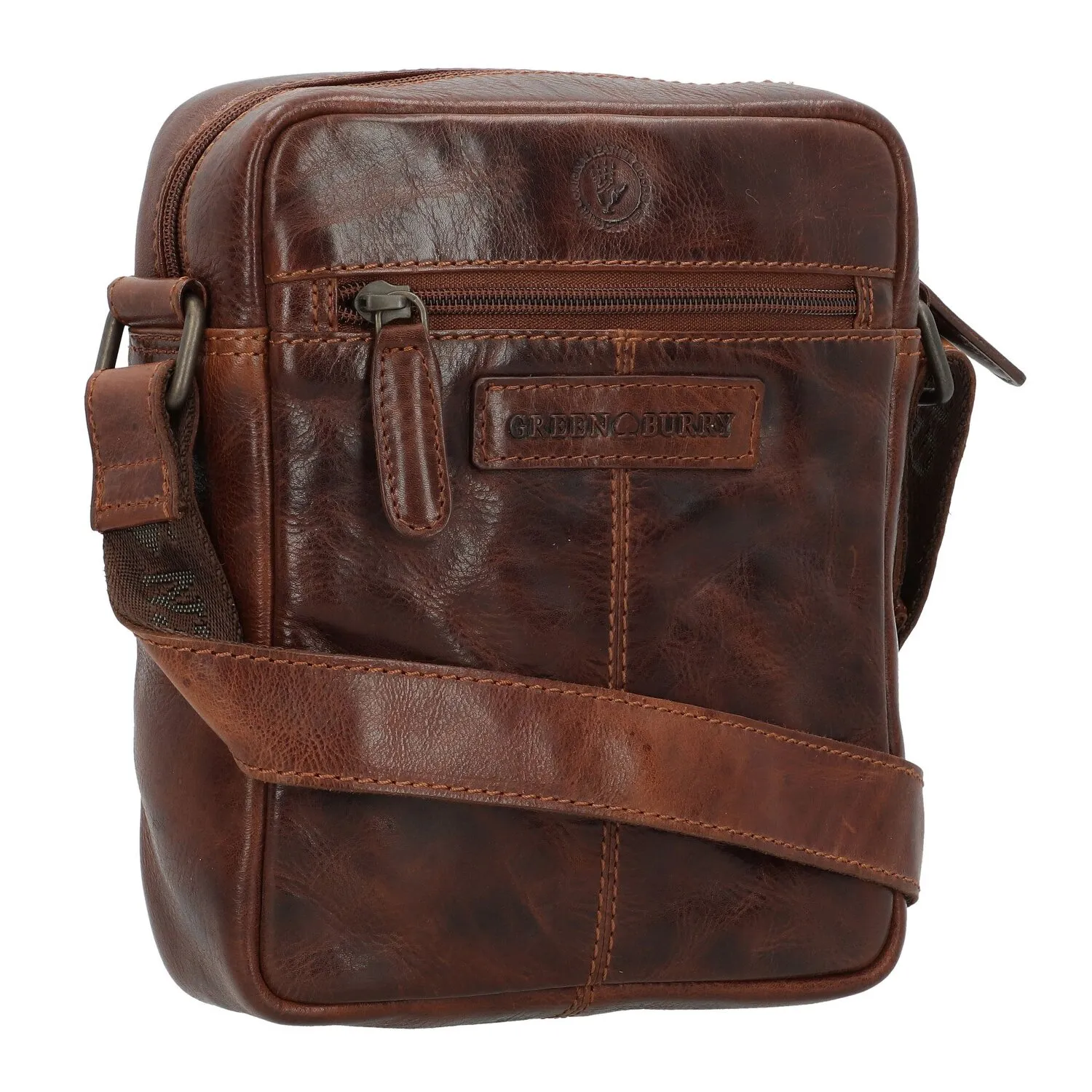 Greenburry Rugged Borsa a tracolla Pelle 21 cm