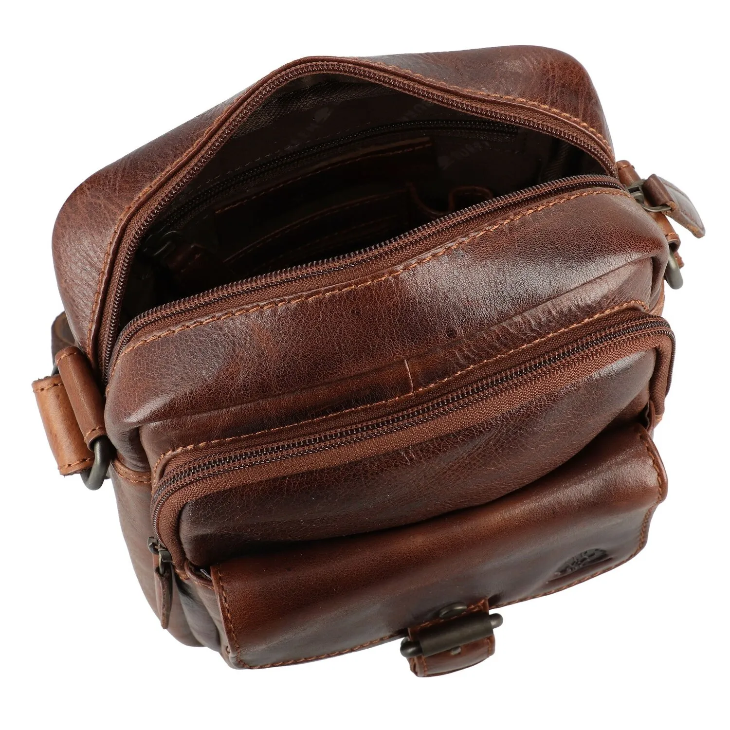 Greenburry Rugged Borsa a tracolla Pelle 21 cm