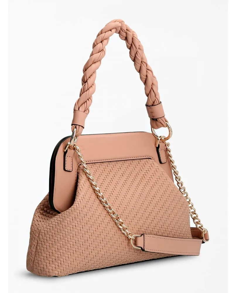 GUESS HASSIE VG839717 borsa tracolla crossbody intreccio rosa