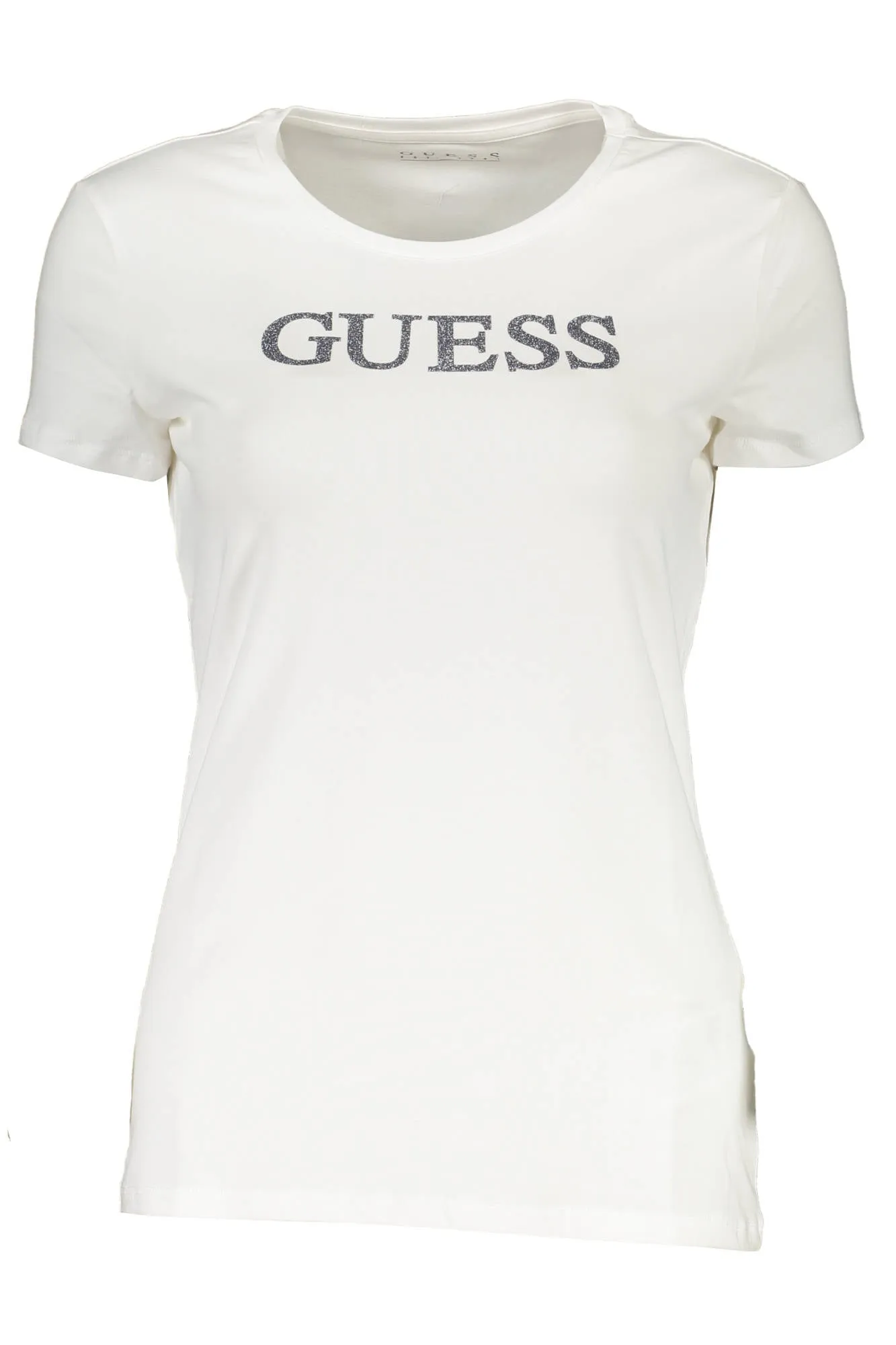 GUESS JEANS T-SHIRT MANICHE CORTE Donna