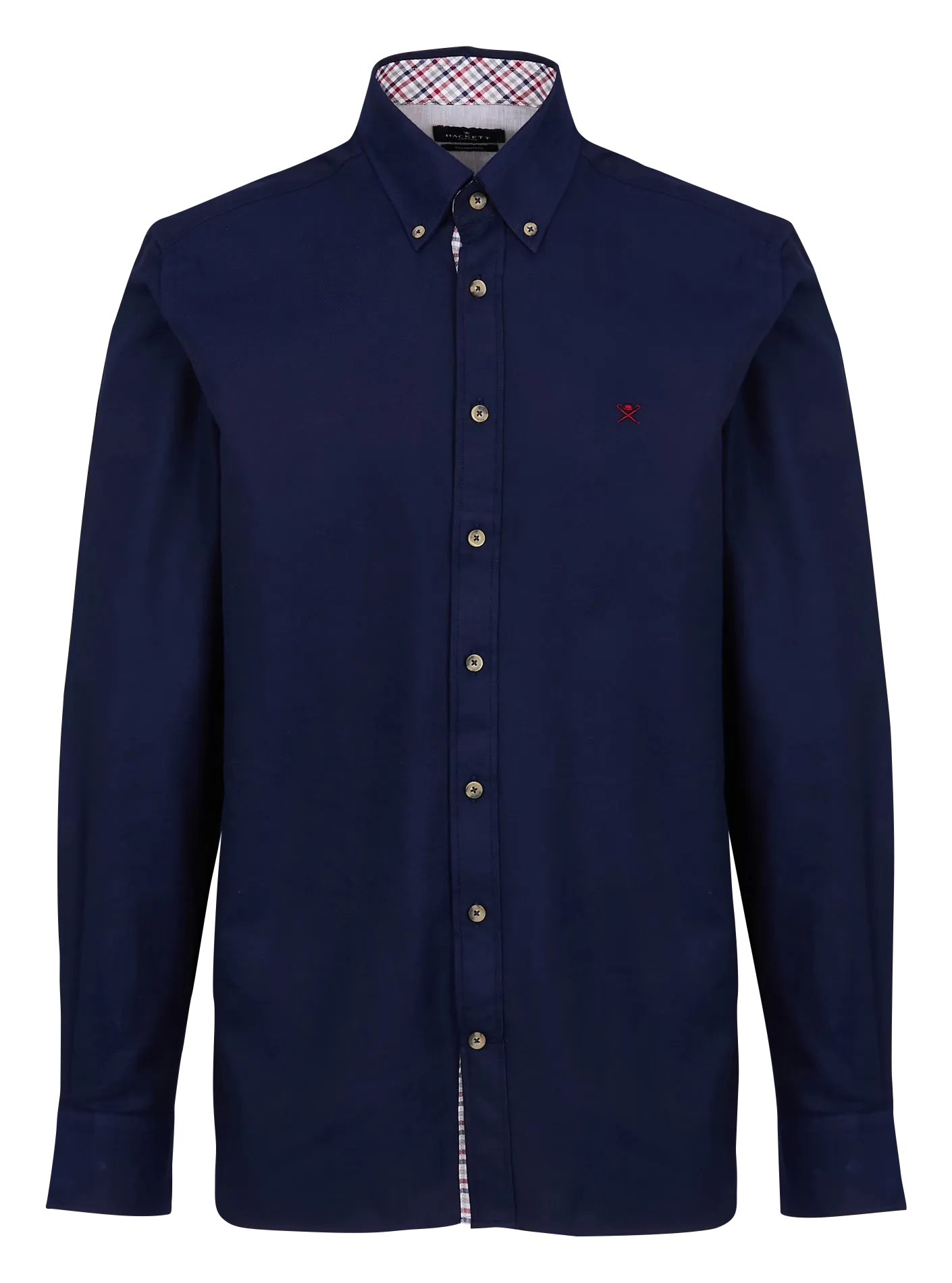  HACKETT   Camicia dritta in cotone | Blu