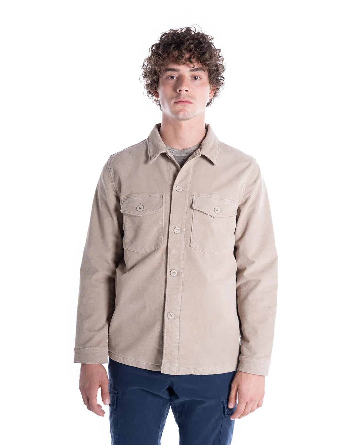HCS OVERSHIRT VELLUTO