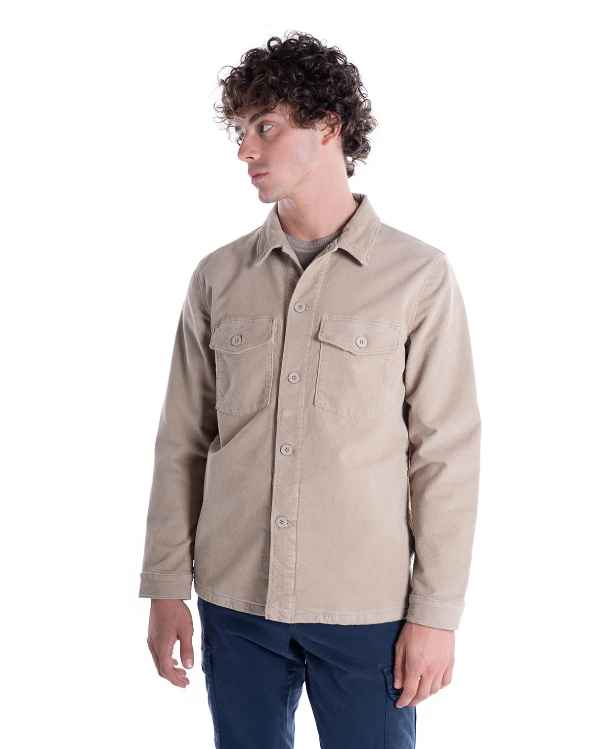 HCS OVERSHIRT VELLUTO