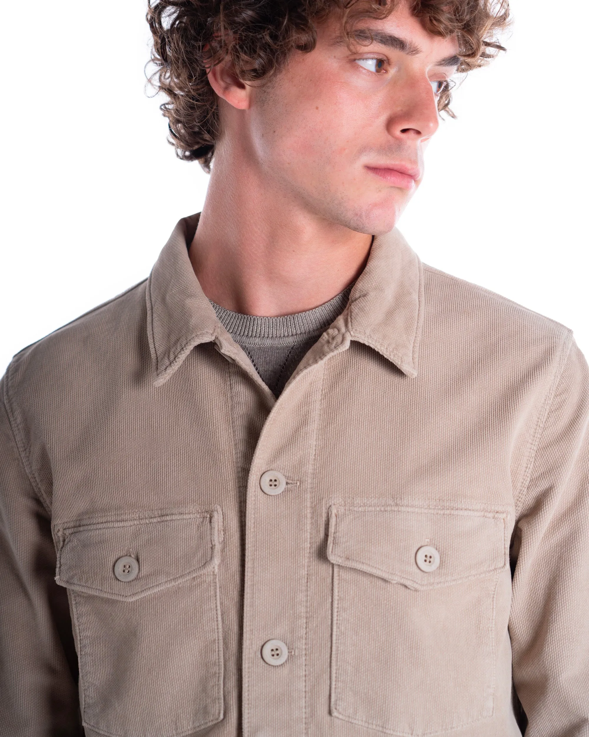 HCS OVERSHIRT VELLUTO