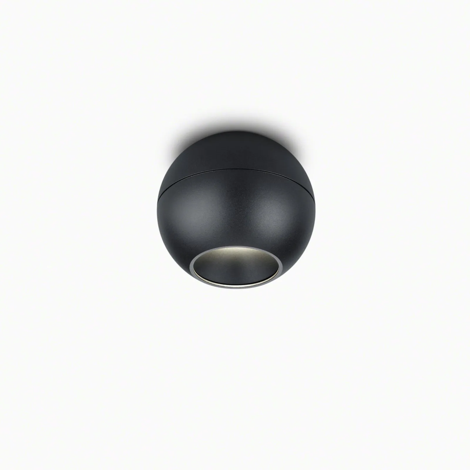 Helestra Eto faretto LED Ø10cm 927 nero