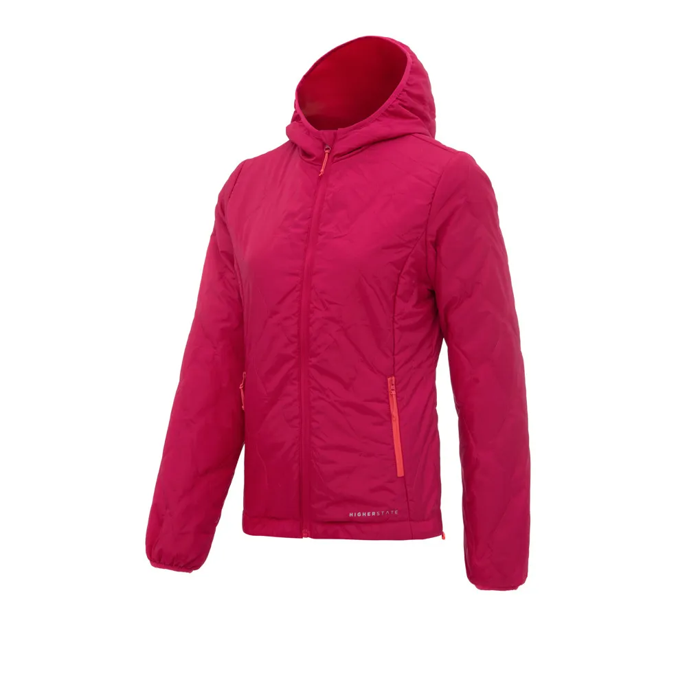 Higher State Giacca imbottita da trekking con cappuccio per donna - SS22