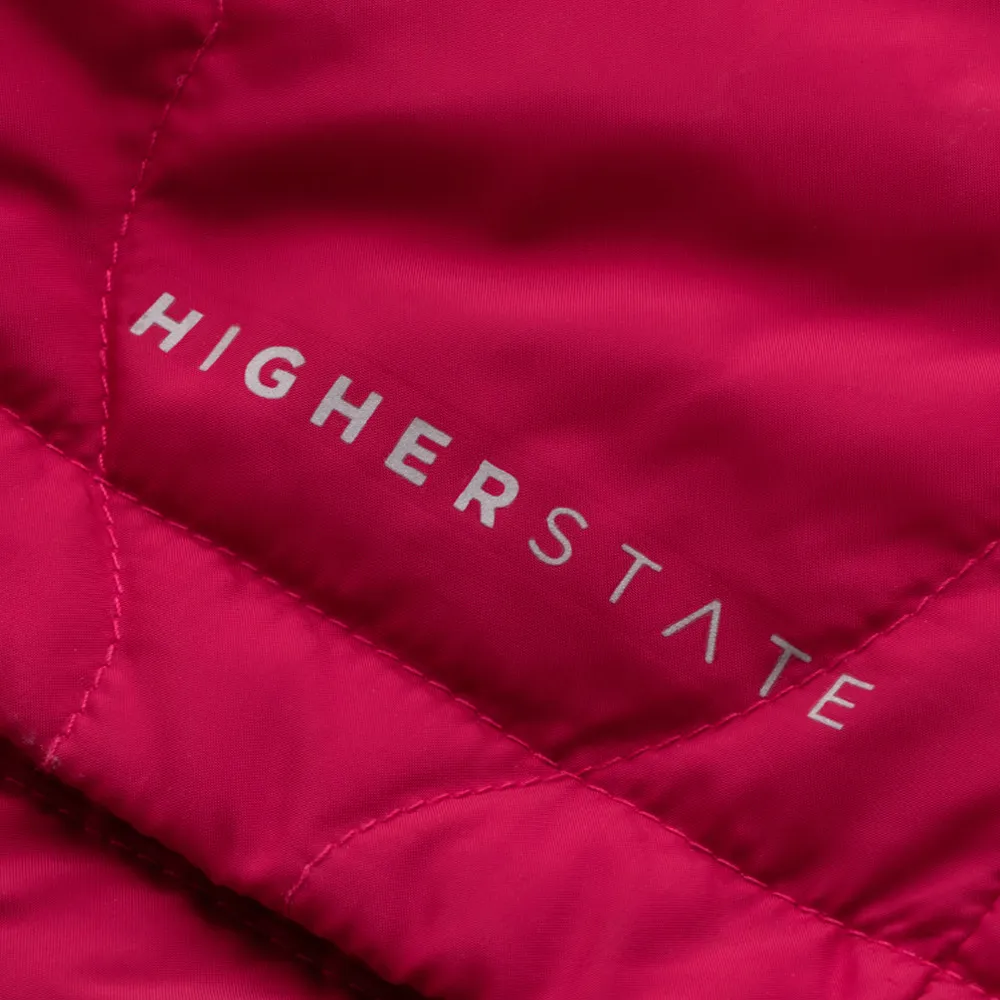 Higher State Giacca imbottita da trekking con cappuccio per donna - SS22