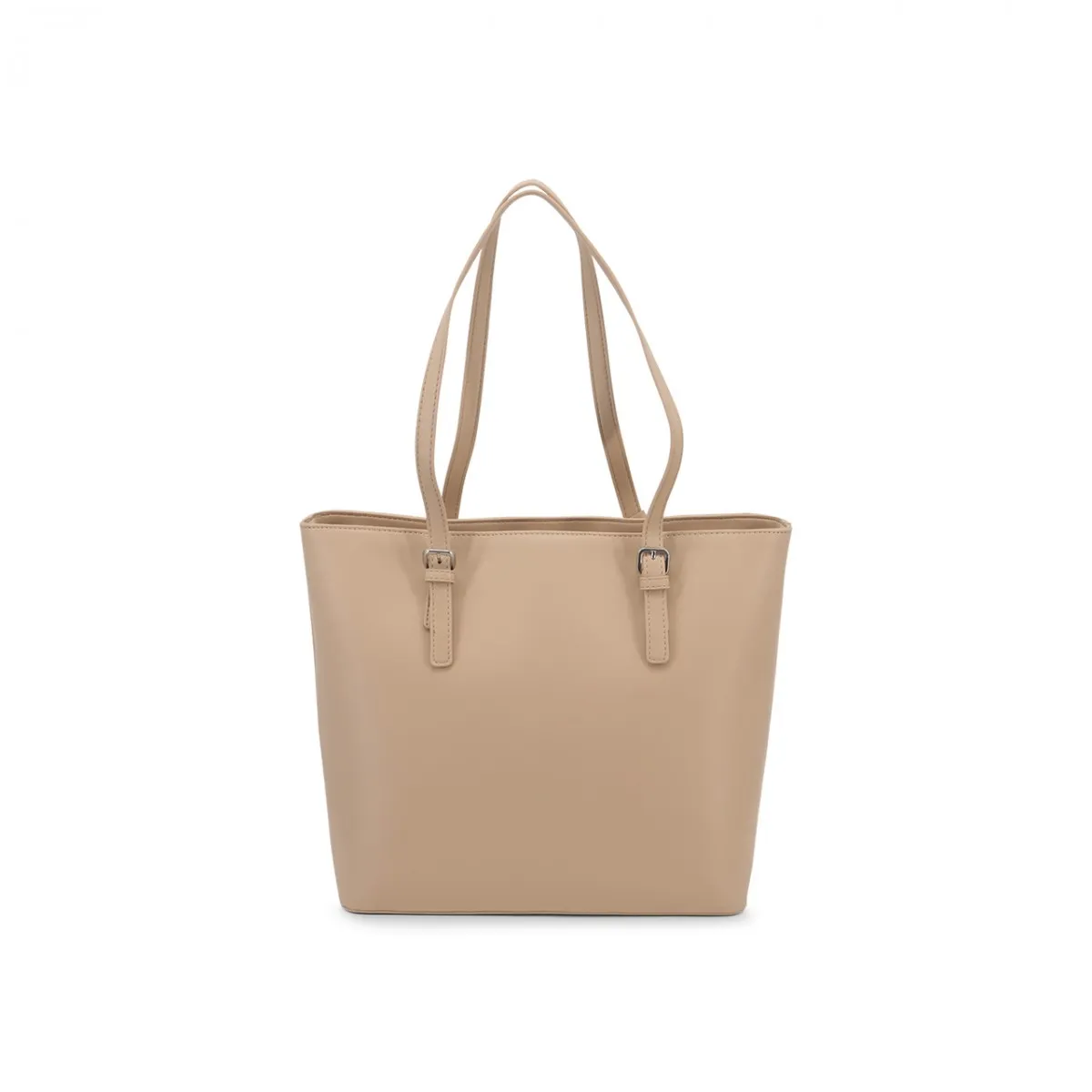 Hight Shopper In Ecopelle Con Logo E Nappina
