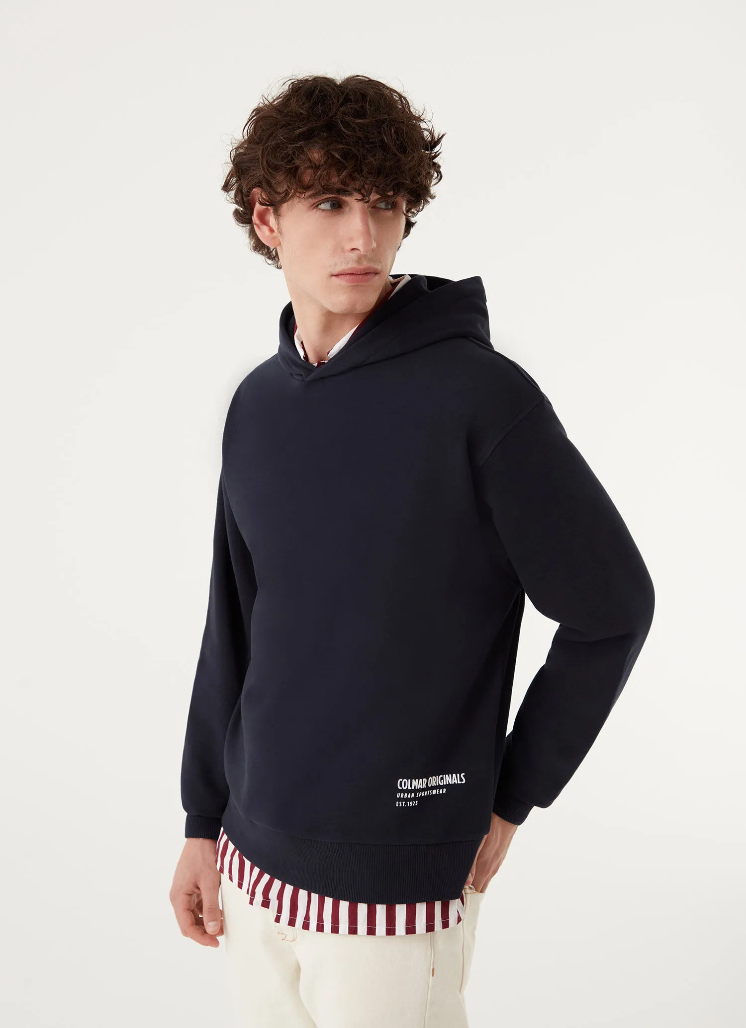 Hooded oversize sweatshirt