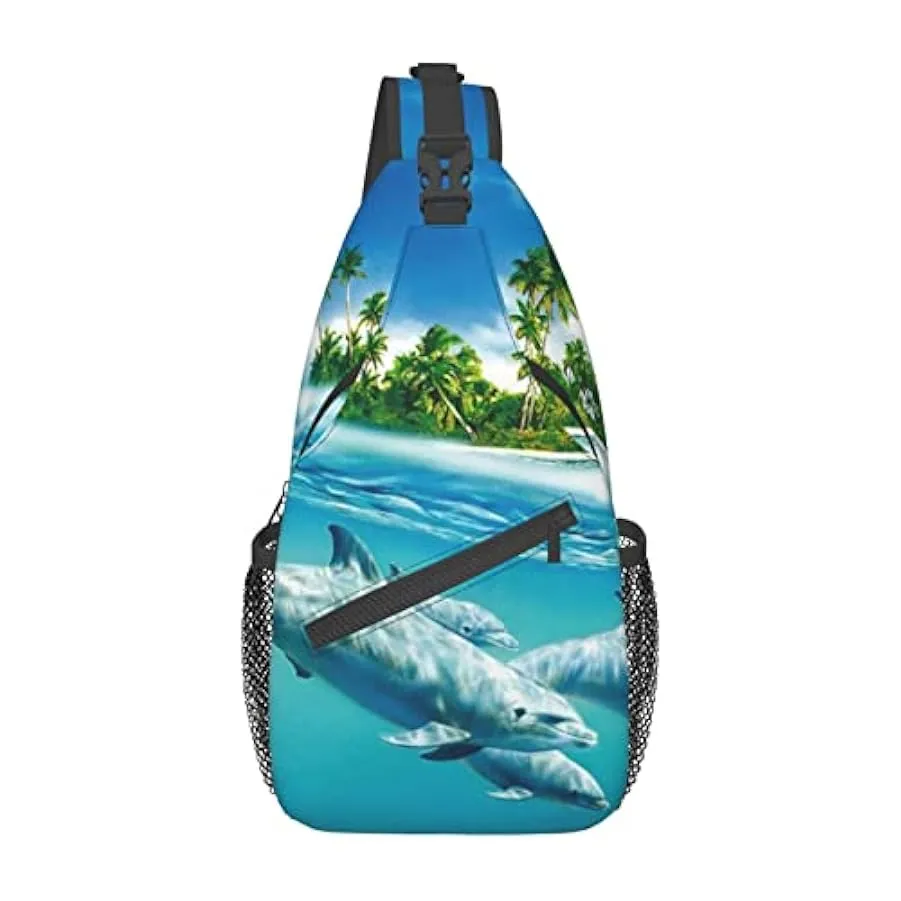IUBBKI Zaino a tracolla Daypack Borsa a tracolla grande con portabottiglie per uomo Donna Palestra Viaggio Escursionismo Borse p