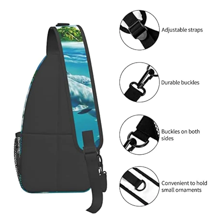IUBBKI Zaino a tracolla Daypack Borsa a tracolla grande con portabottiglie per uomo Donna Palestra Viaggio Escursionismo Borse p