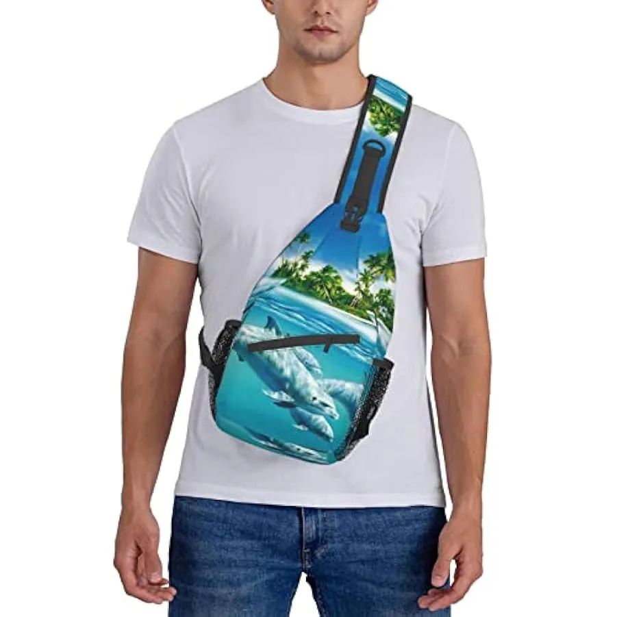 IUBBKI Zaino a tracolla Daypack Borsa a tracolla grande con portabottiglie per uomo Donna Palestra Viaggio Escursionismo Borse p