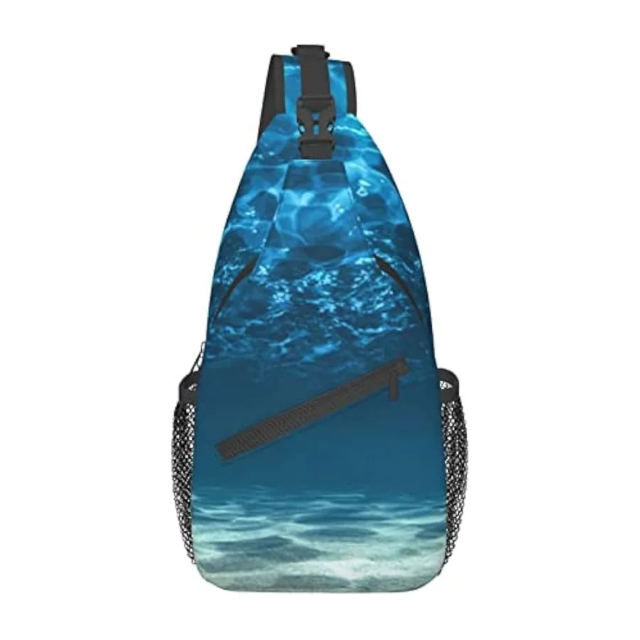 IUBBKI Zaino a tracolla Daypack Borsa a tracolla grande con portabottiglie per uomo Donna Palestra Viaggio Escursionismo Borse p
