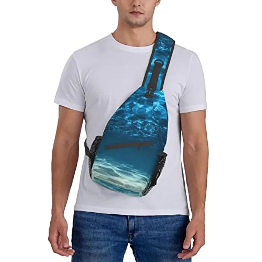 IUBBKI Zaino a tracolla Daypack Borsa a tracolla grande con portabottiglie per uomo Donna Palestra Viaggio Escursionismo Borse p